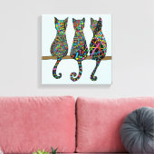 Toile Trois Amigos (Insitu(Salon))