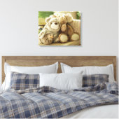 Toile Trois amis de peluche (Insitu(Chambre))
