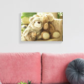 Toile Trois amis de peluche (Insitu(Salon))