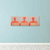 Toile Trois Cardinaux 2010 (Insitu (Plancher de Bois))