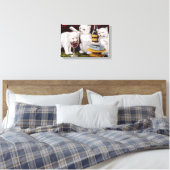 Toile Trois chatons heureux à la fête (Insitu(Chambre))