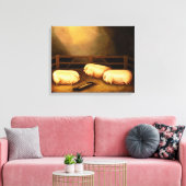 Toile Trois Cochons à l'extérieur d'un Sty (Insitu(Salon))