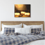 Toile Trois Cochons à l'extérieur d'un Sty (Insitu(Chambre))