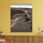 Toile Trois cratères dans la région orientale de Hellas, (Insitu(Salon))