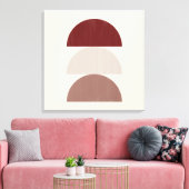 Toile Trois Croissants Peints En Couleur 01 (Insitu(Salon))