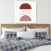 Toile Trois Croissants Peints En Couleur 01 (Insitu(Chambre))