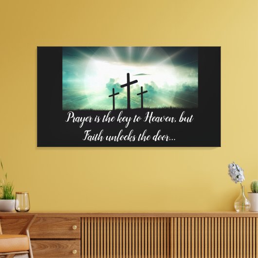 Toile Trois Croix (Insitu(Salon))