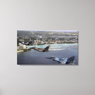 Toile Trois Faucons F-16 volent en formation