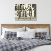 Toile Trois femmes à vélo, début des années 1900 (photo  (Insitu(Chambre))