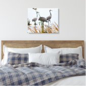 Toile Trois Grues Sandhill (Insitu(Chambre))