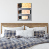 Toile Trois joints cylindriques avec impressions, (Insitu(Chambre))