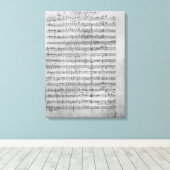 Toile Trois Lieder (Insitu (Plancher de Bois))