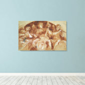 Toile Trois musiciens anges (Insitu (Plancher de Bois))