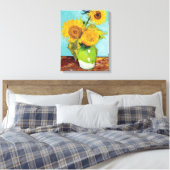Toile Trois tournfleurs | Vincent Van Gogh (Insitu(Chambre))