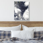 Toile Trois typhons différents (Insitu(Chambre))