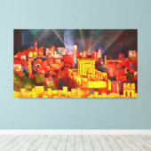 Toile Troisième temple (Insitu (Plancher de Bois))