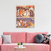 Toile Trojans envahissant le camp grec (Insitu(Salon))