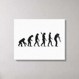 Toile Trombone d'évolution