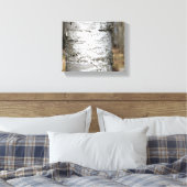 Toile Tronc d'arbre de bouleau Écorce de bouleau Couleur (Insitu(Chambre))