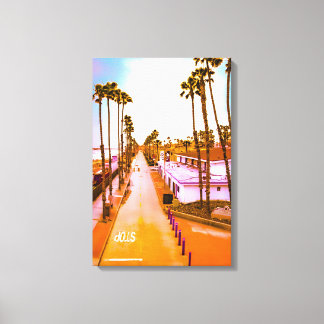 Toile Tronc Nord Du Quai Oceanside 16x24 Pouce