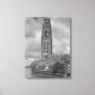 Toile Tronçon et rivière Welland, le Lincolnshire de