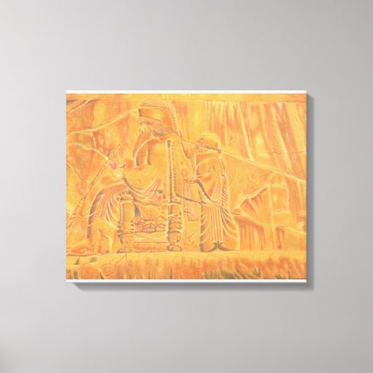 Toile Trône Éternel Gloire Achéménide (Recto)