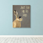 Toile Trop Hip Pour Hop Grey (Insitu (Plancher de Bois))