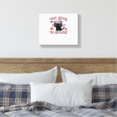 Toile Trop mignon à parler - Halloween Cat Edition Class (Insitu(Chambre))