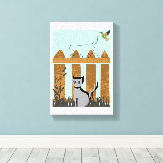 Toile Trop objectif (Insitu (Plancher de Bois))