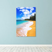 Toile Tropical beach paradise (Insitu (Plancher de Bois))