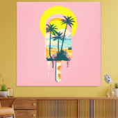 Toile Tropical Summer Sunset Sweets Paradise (Insitu(Salon))