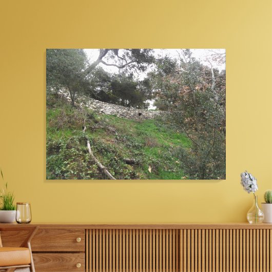 Toile Trou dans la paroi rocheuse (Insitu(Salon))