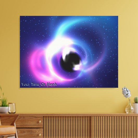 Toile Trou noir (Insitu(Salon))