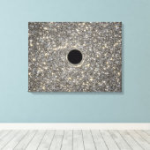 Toile Trou Noir Supermassif Au Milieu D'Une Galaxie. (Insitu (Plancher de Bois))