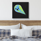 Toile Trou Terre/Noir (Insitu(Chambre))