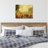Toile Troupe d'acteurs jouant sur une corde raide (Insitu(Chambre))