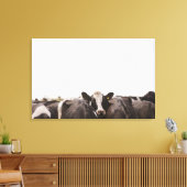 Toile Troupeau de bétail et ciel couvert 2 (Insitu(Salon))