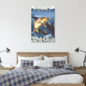 Toile Trout Fishing Cross-Section - Curry, Alaska (Insitu(Chambre))