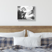 Toile Trouver la beauté dans la persévérance (Insitu(Chambre))