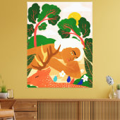 Toile Trouvez votre endroit préféré et allez-y souvent (Insitu(Salon))