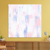 Toile Trucs de peinture bleu et blanc Abstraits (Insitu(Salon))