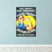 Toile Trump (Insitu (Plancher de Bois))