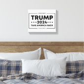 Toile Trump 2024 : Trump et l'Amérique (Insitu(Chambre))