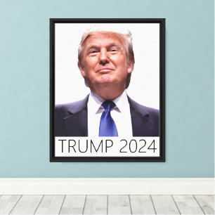 Toile Trump 2024 : Trump et l'Amérique