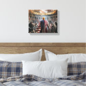 Toile Trump décrit comme un gladiateur dans un roman ant (Insitu(Chambre))