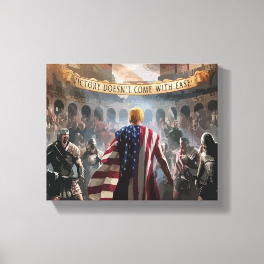 Toile Trump décrit comme un gladiateur dans un roman ant (Recto)