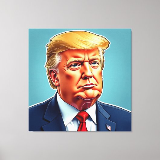 Toile Trump dignifié (Recto)