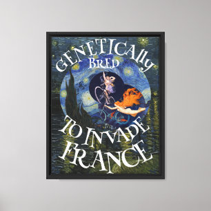 Toile Trump Génétiquement Élevé Envahit France HollandFR