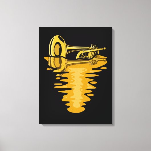 Toile Trumpeter Trumpeter, musicien de trompette (Recto)