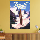 Toile Trysil Norvège ski (Insitu(Salon))